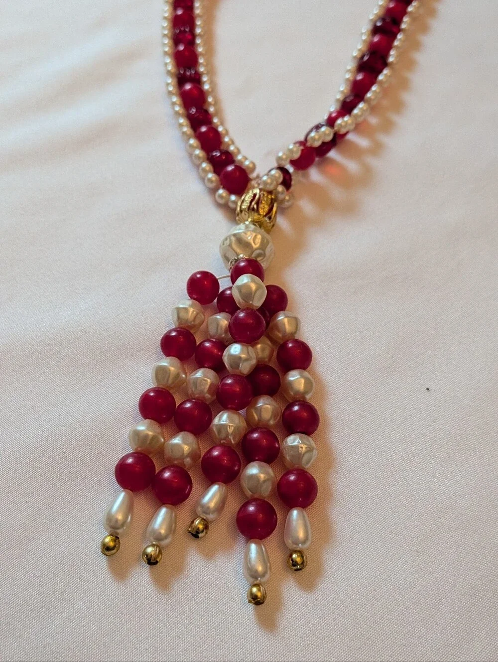 Lariat Necklace Lot, 6 Total